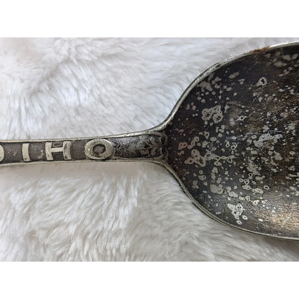 Vintage Ohio Silverplated Souvenir Spoon‎